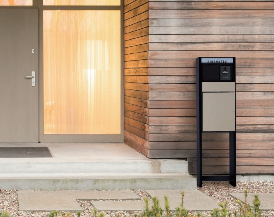 ユニソンの機能門柱　ヴィコDB門柱スタンド